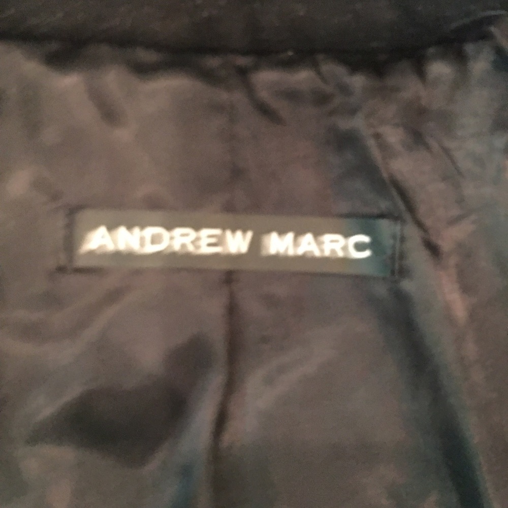 Vintage Andrew Marc Wool/Cashmere Coat - Picture 2 of 6